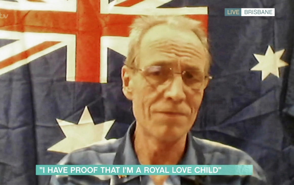 SKAPER OPPSTYR: Påstandene til Simon Charles vekker oppsikt både i Australia og i Storbritannia, og han stiller gjerne til intervjue på TV eller i andre medier med sin historie. FOTO: ITV/Shutterstock