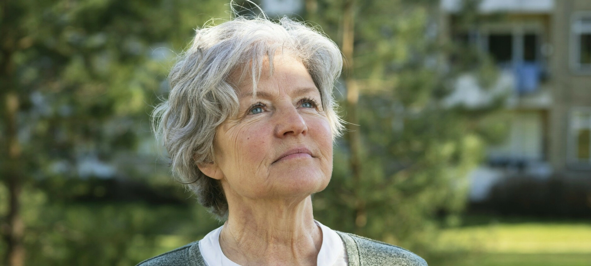 Louise var hos frisøren da hun oppdaget det. I stolen ved siden av satt kona hans