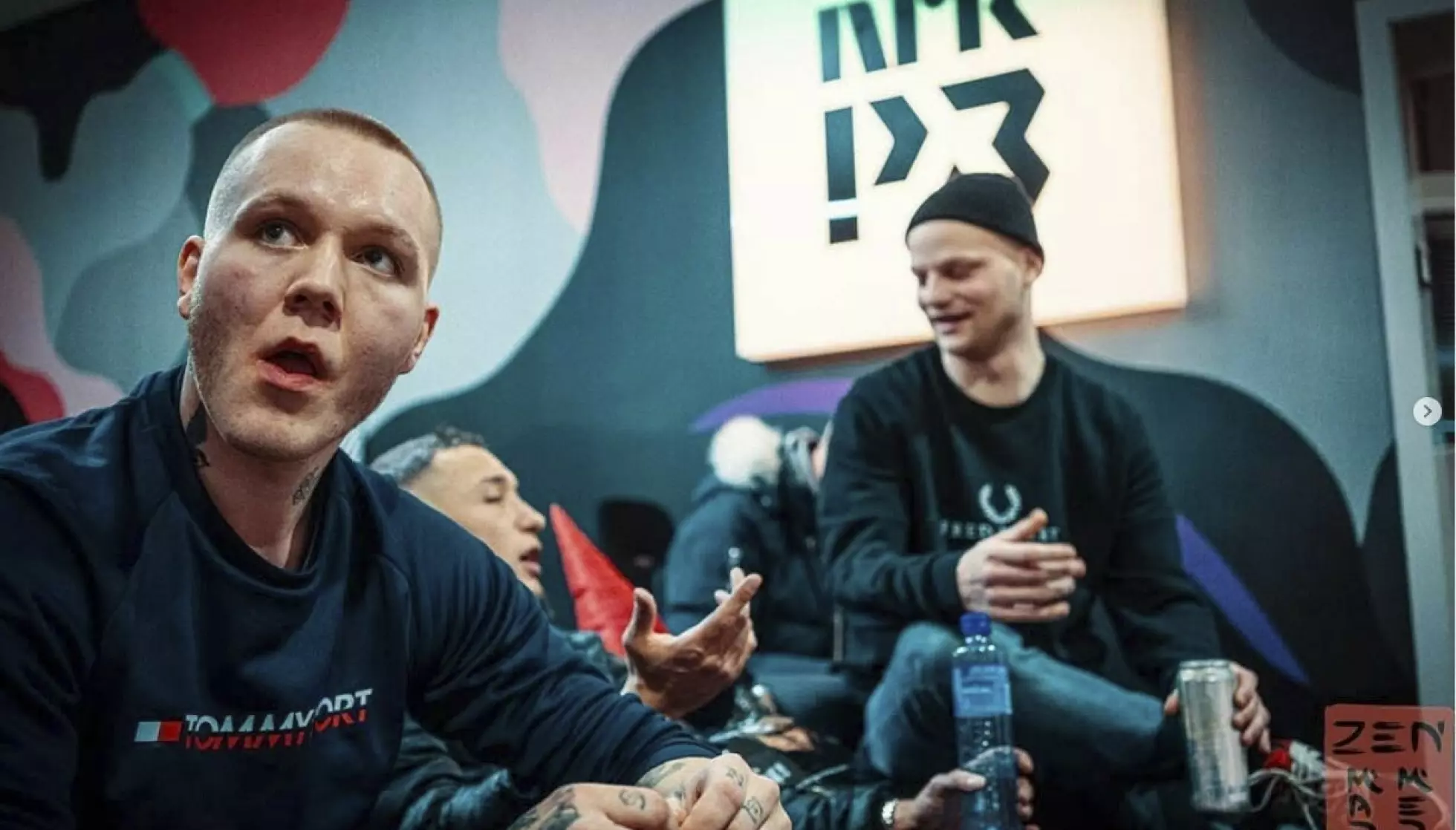 PÅ NRK: Glenn (t.v.) ble intervjuet av P3 i 2019. Foto: Niklas Persson / Plusmonkey