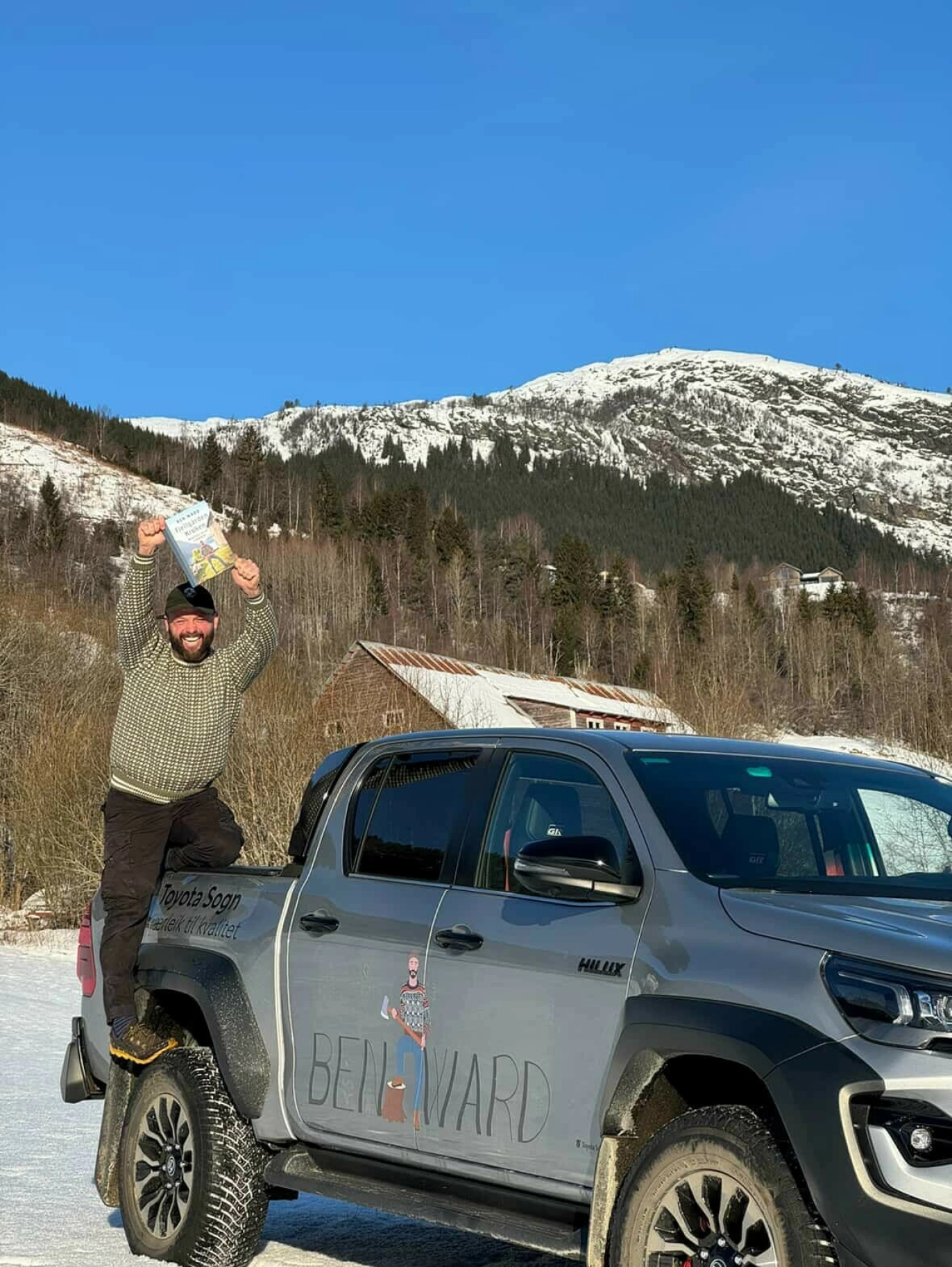 ALENE: Ben har lært seg å bli komfortabel alene. Foto: Privat