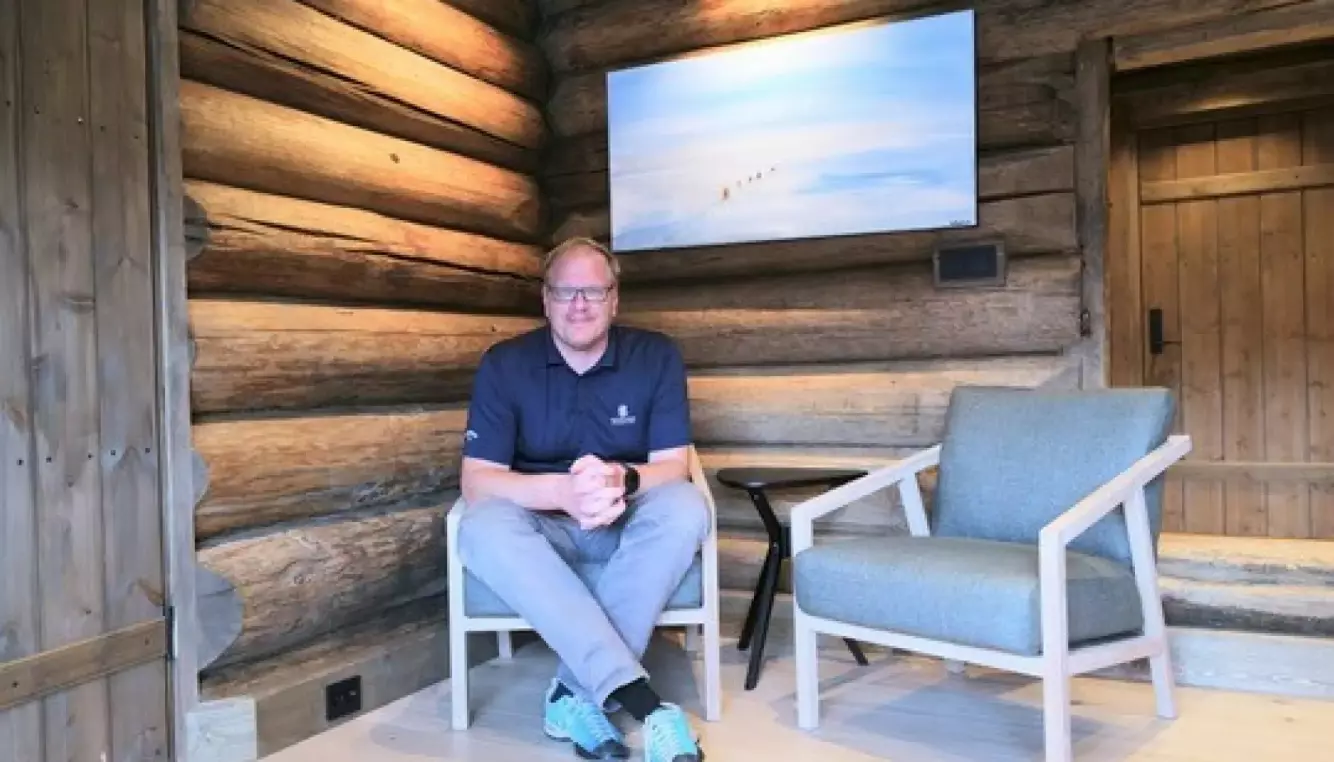 FORBEREDT: Hotelldirektør Johannes Nermo ved Nermo Hotel ved Hafjell i Gudbrandsdalen. Foto: Odd Roar Lange
