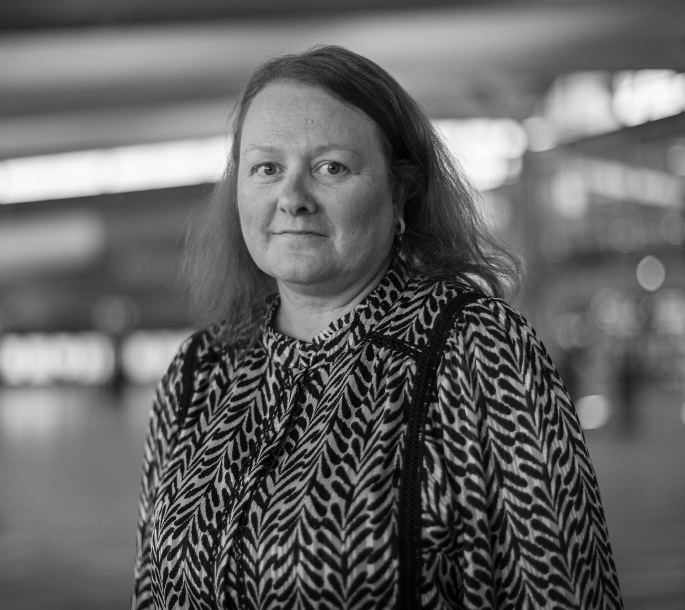 TRENER MAMMAEN SIN: Synnøve synes det er forferdelig å tenke på at hun ikke får se sønnen vokse opp. Foto: Ida Bergersen