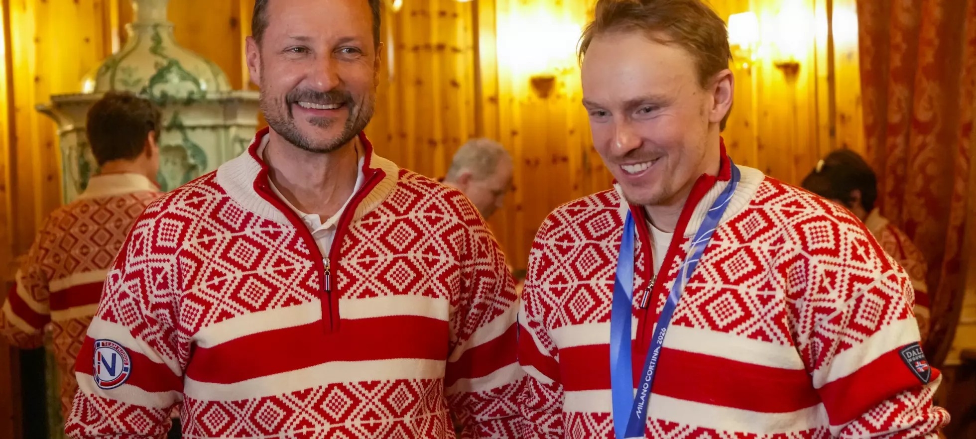 Kristoffersen måtte rette på kronprinsen: – Hæ?