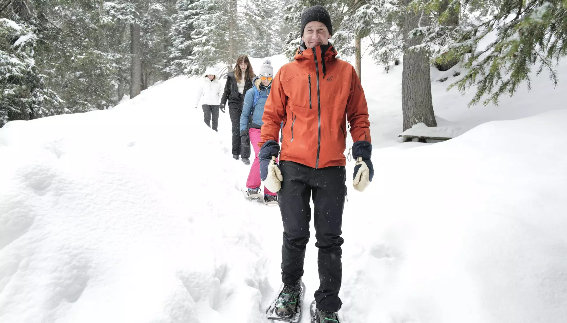 UT PÅ TUR: Du kan gjøre noe mer enn «bare» å stå eller gå på ski. Hva med en guidet trugetur? Foto: odd Roar Lange