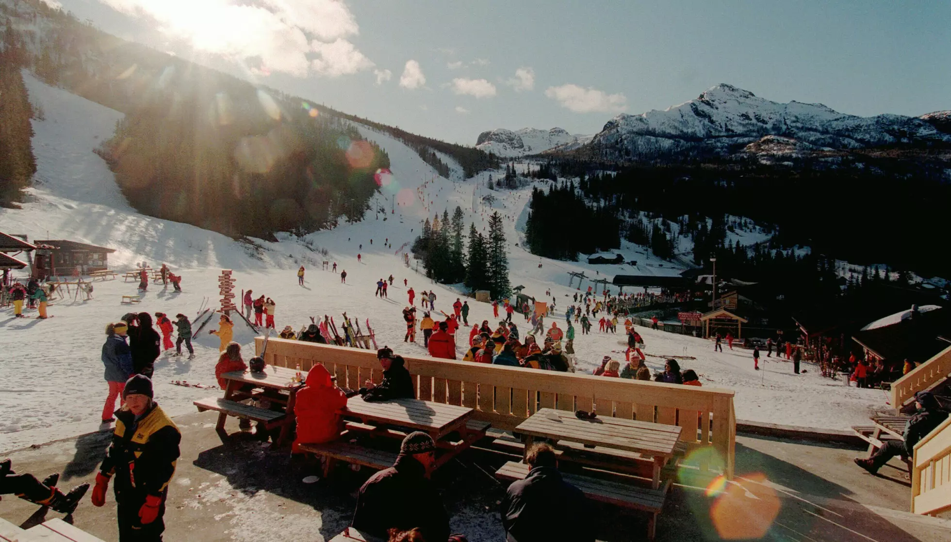 HEMSEDAL: Mange nordmenn velger skiferie i Hemsedal. Foto: Halvard Alvik / NTB