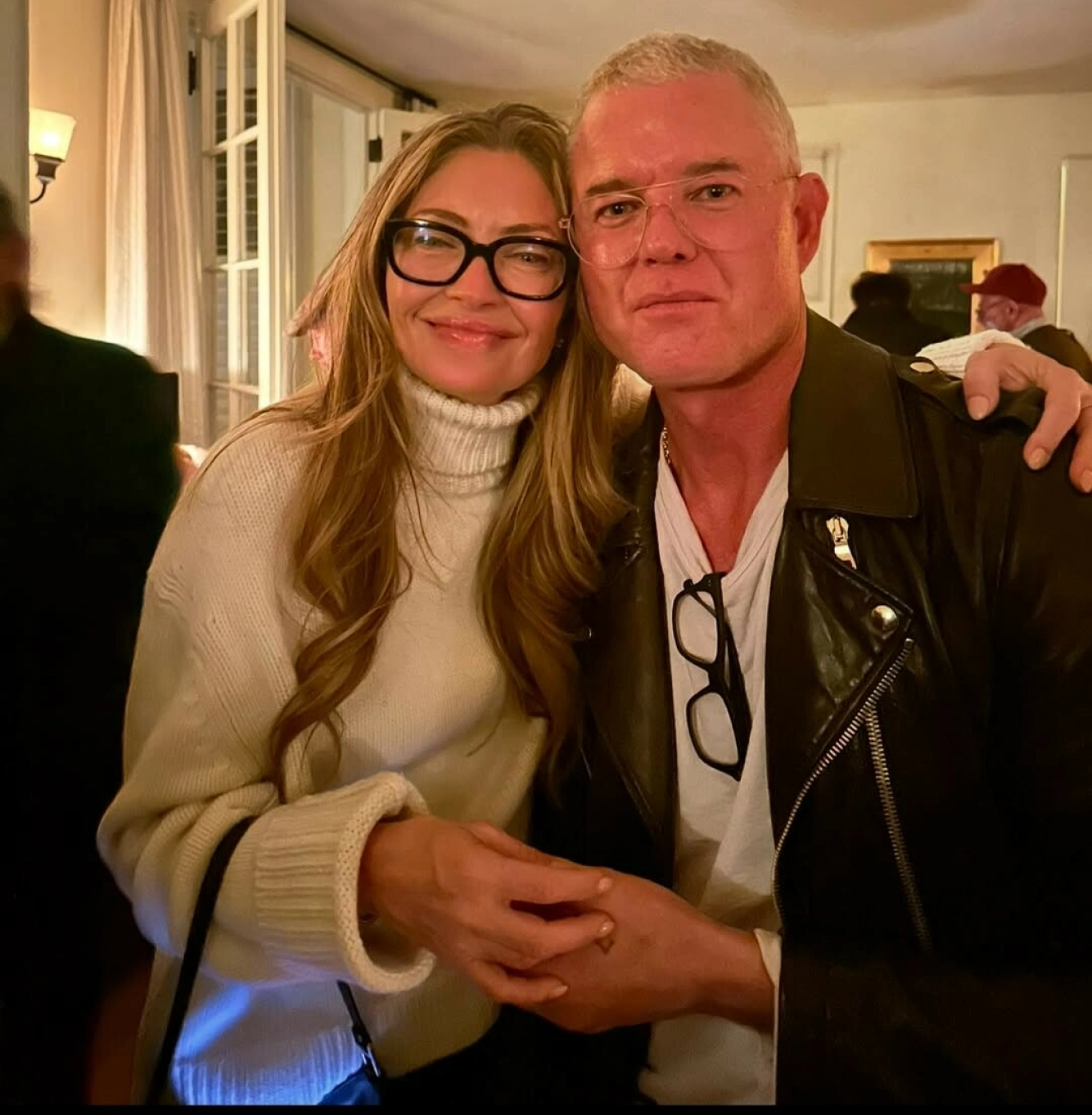 MINNES: Rebecca minnes ektemannen Eric på Instagram. Foto: Skjermdump Instagram @rebeccagayheartdane