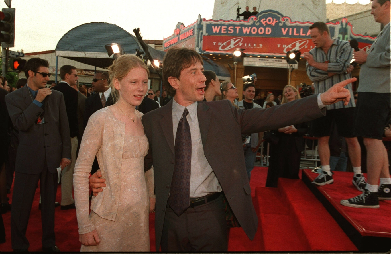 IKKE KJENDIS: Martin Short har tidligere fortalt at han har prøvd å få alle de tre barna hans til å gå samme karrierevei som han selv - uten hell. Her fra 1998. Foto: Bei / REX / NTB