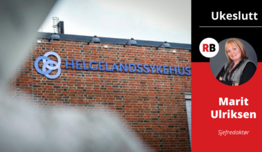 Lokaldebatten, Ukeslutt | Det synes viktigere å «frikjenne» sykehuset i Sandnessjøen, enn å få et uavhengig og kvalifisert svar på hendelsesforløpet