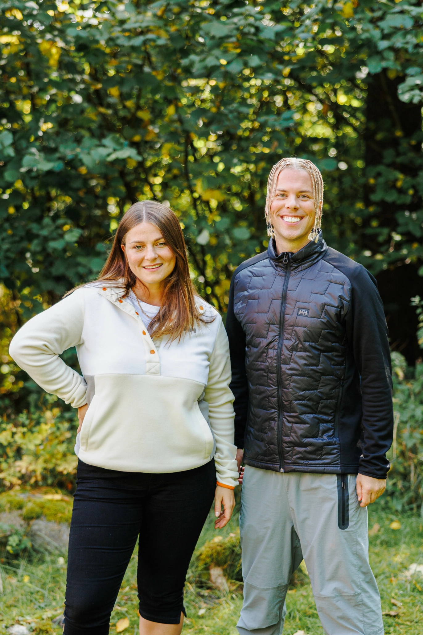 UTE: Sunniva Tillson og Kevin Lauren er ute av «71 grader nord - team». Foto: Haakon Lundkvist