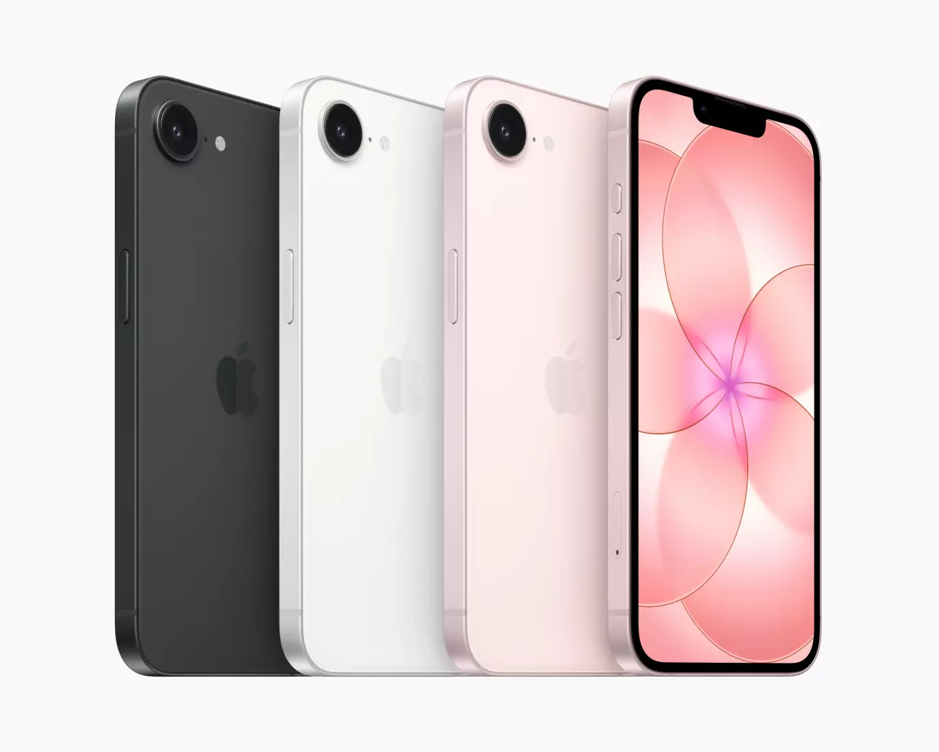 NY IPHONE: Apple lanserer iPhone 17e - den enkleste iPhonen i årets serie. Forgjengeren 16e fikk skryt for ytelsen, men trekk for å mangle MagSafe og ekstra kamera. Nå dobler Apple lagringsplassen til 256 GB, legger til MagSafe - og beholder samme pris: 8990 kroner. Foto: Apple