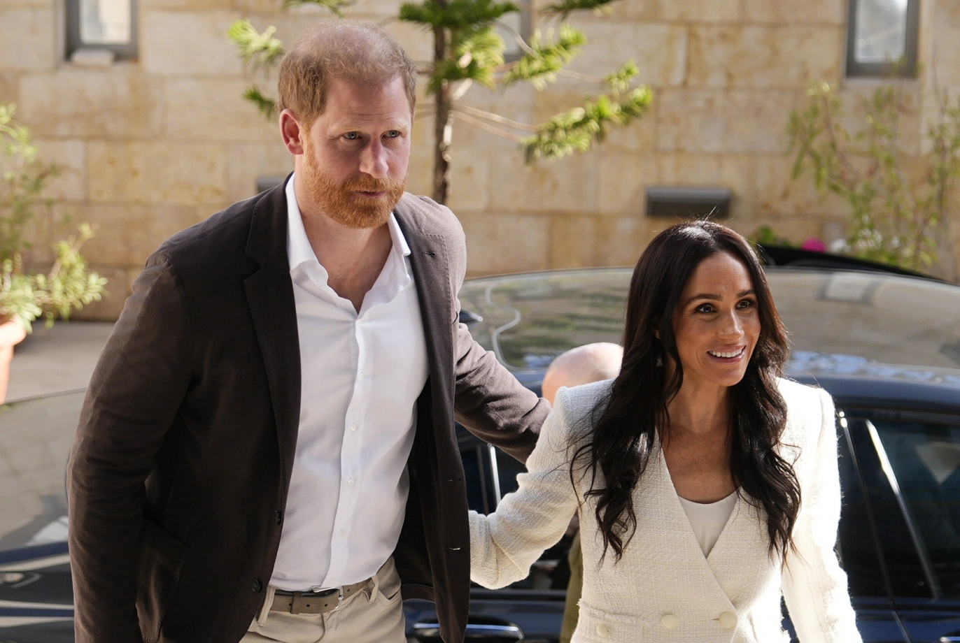 DUKKET OPP: Prins Harry var også å se i en episode av konas Netflix-serie «With Love, Meghan», som ikke får flere sesonger. Foto: Aaron Chown / Pa Photos / NTB