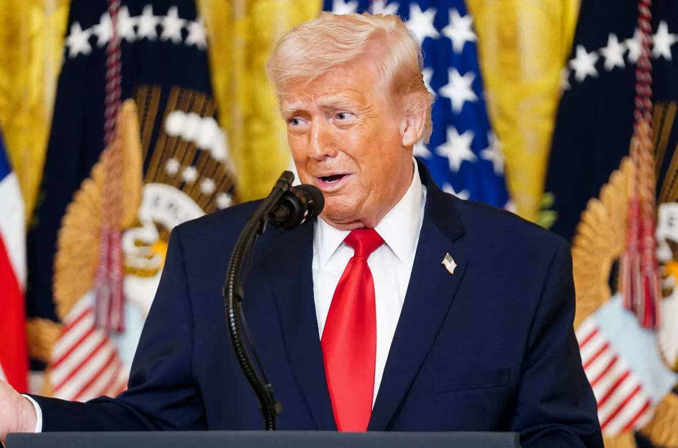 VEKKER OPPSIKT: President Donald Trump får stadig kritikk fra amerikanske kjendiser. Foto: Nathan Howard / Reuters