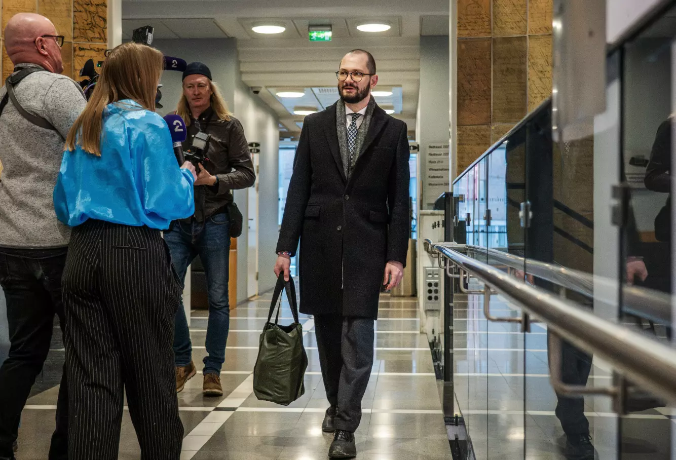 POLITIADVOKAT: Ingenting tyder på at Frogner-kvinnen er klar over at bildet ble tatt, mener politiadvokat Andreas Kruszewski. Foto: Ole Berg-Rusten / NTB