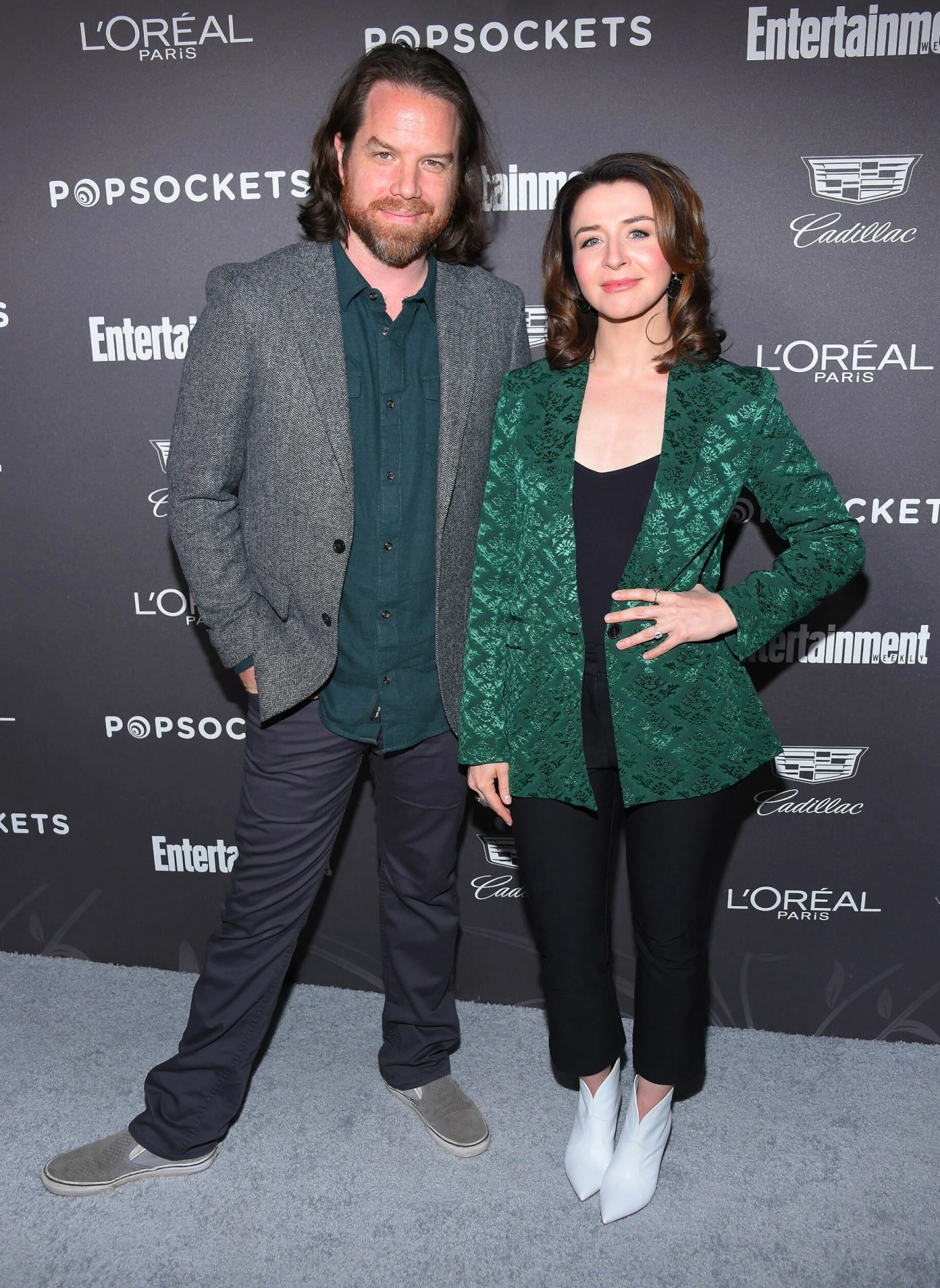 SKILT: Rob Giles og Caterina Scorsone var gift frem til 2020. Her er de avbildet sammen i 2019 under et arrangement i Los Angeles. Foto: Shutterstock / REX / NTB