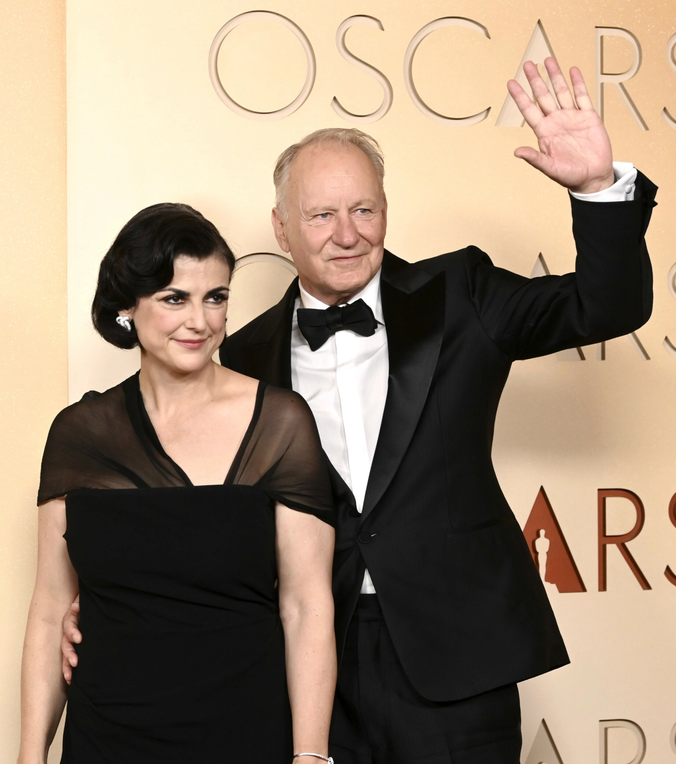 VANT IKKE: For første gang
var svenske Stellan Skarsgård (74)
Oscar-nominert. Han kom sammen
med kona Megan Everett (50) – og
måtte se Oscaren gå til noen andre. Foto: NTB