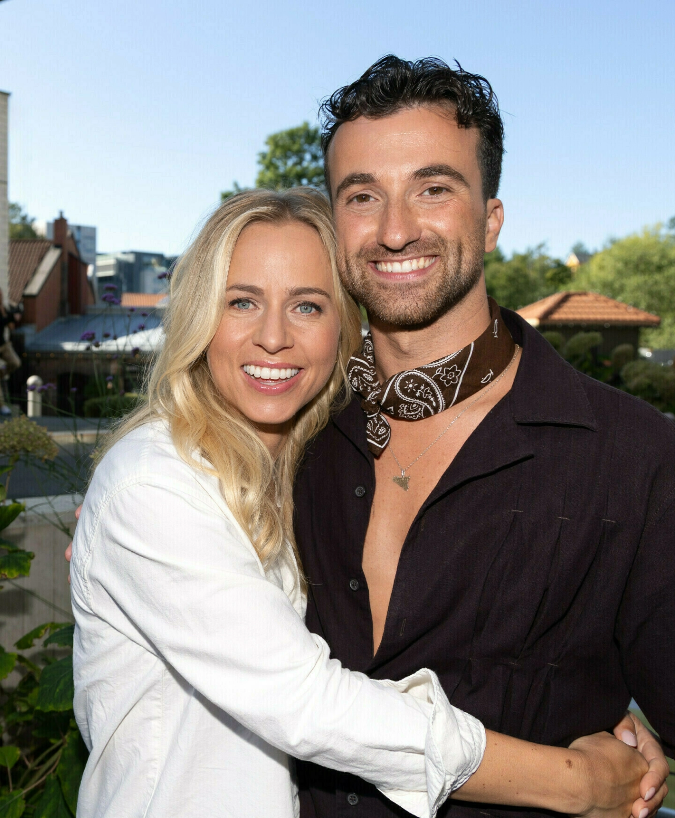 IMPONERTE: Tiril Eckhoff og Santino Mirenna klatret seg helt opp til en tredjeplass i «Skal vi danse», og fansen var raskt ute med å spekulere på en romanse mellom dem. Foto: Andreas Fadum/Se og Hør