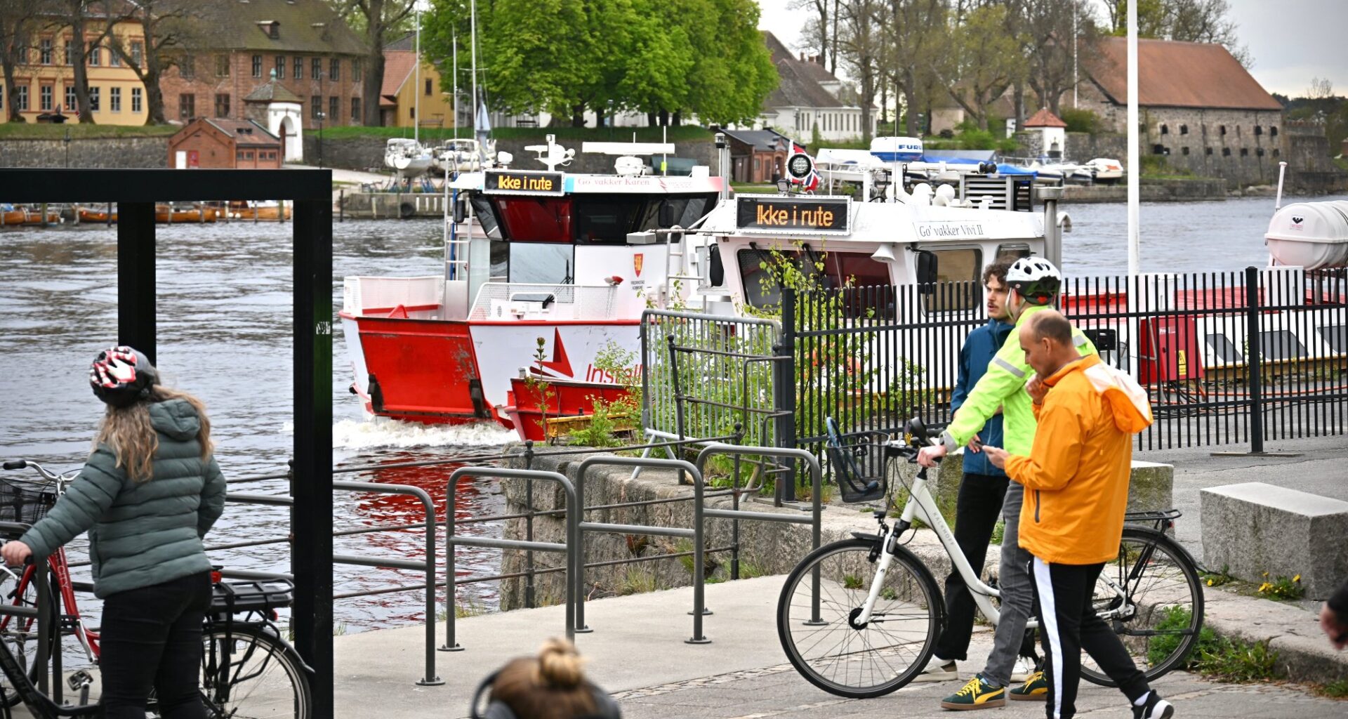 Fredrikstad sentrum, Byfergene | Fremdeles full stans: – Vi er i dialog