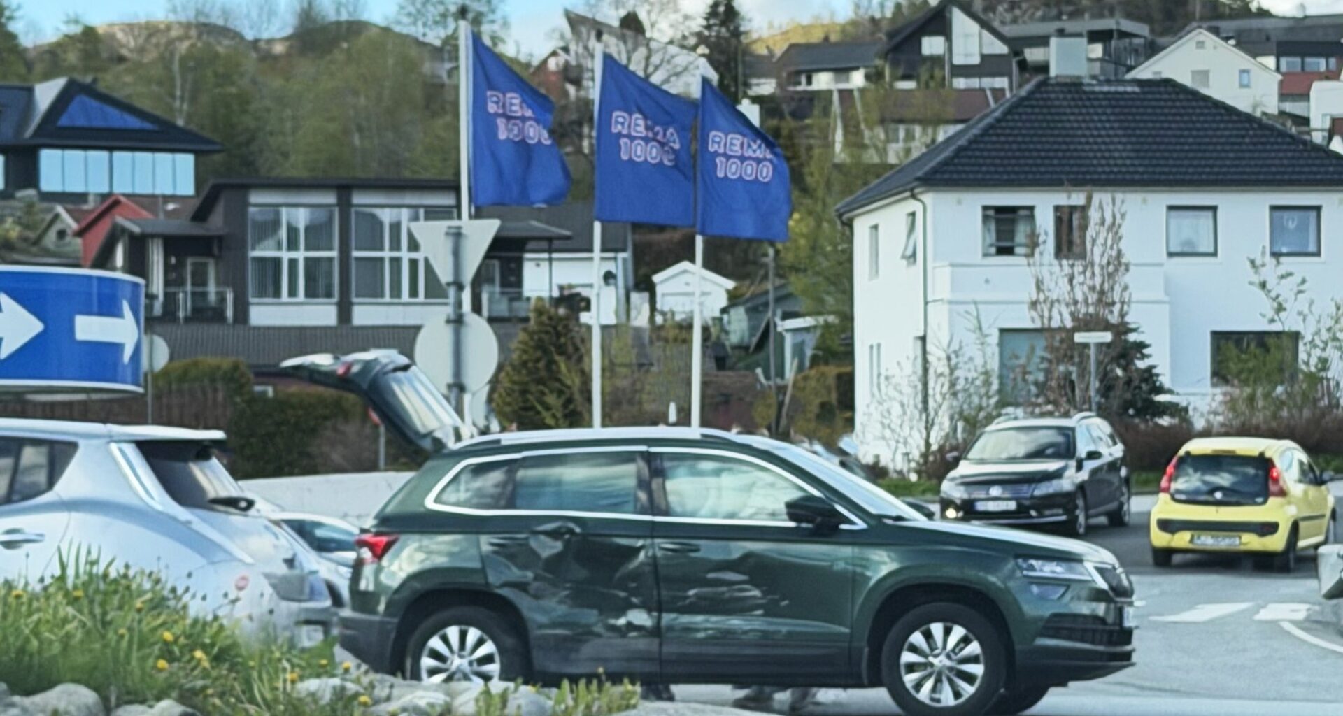 Trafikk, Gjesdal | Melding om trafikkulykke: To biler involvert