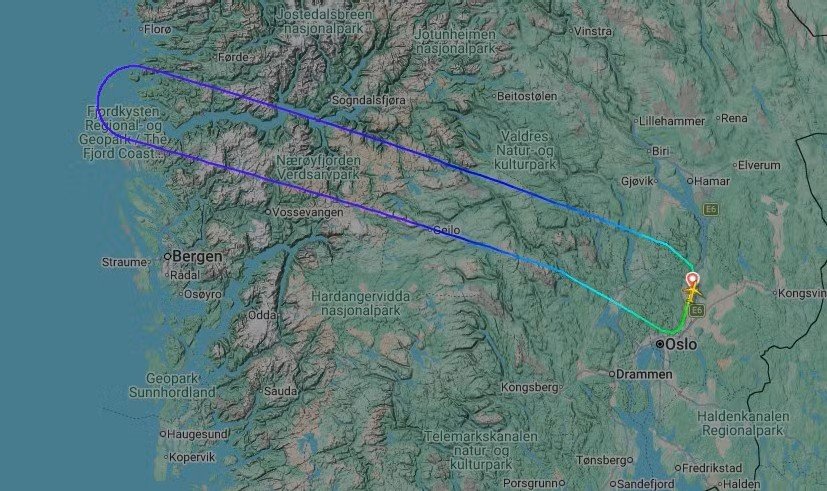 Gardermoen, SAS | SAS-fly med norske VM-supportere måtte snu