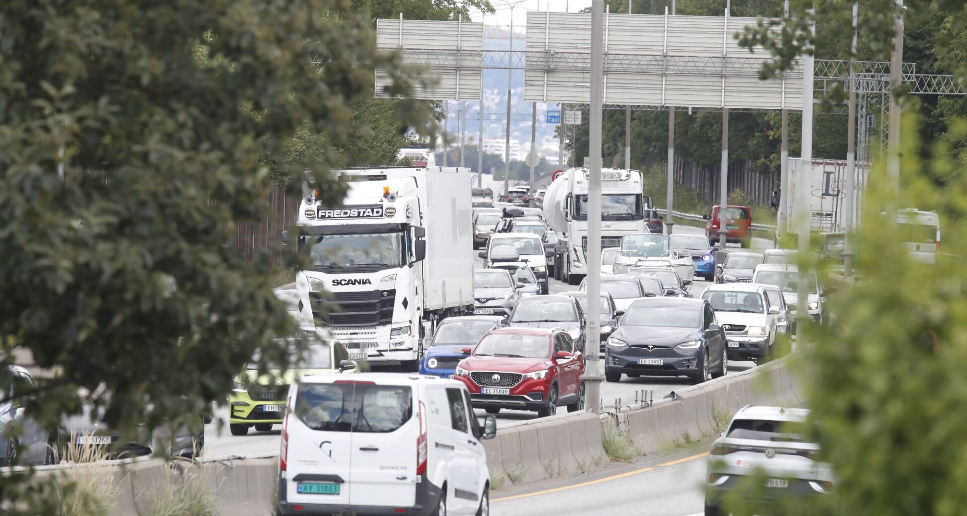 E18, Trafikk | Lange køer på E18