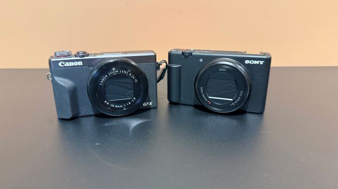 Sony og Canon kamera
