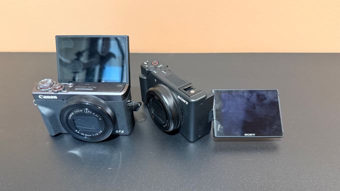 Sony og Canon kamera