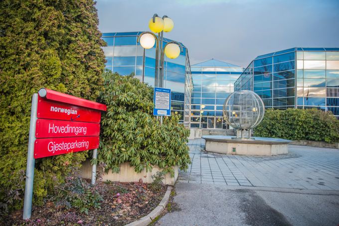 Norwegians hovedkontor på Fornebu.