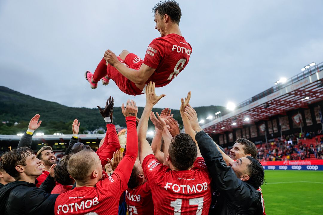 Felix Horn Myhre takket av i Brann: – Jeg ble rørt