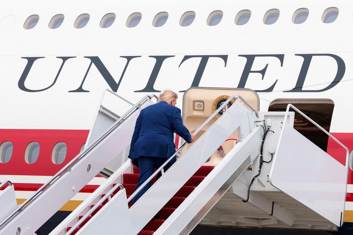 Exfiltration secrète de Trump d’Air Force One en Turquie à l’issue du sommet de l’Otan : ce que l’on sait