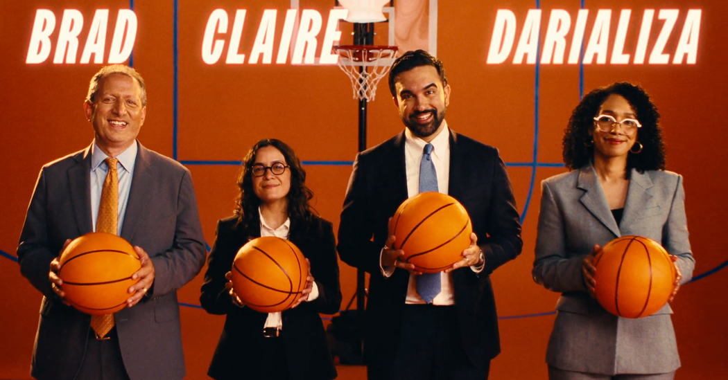 We Interrupt This Knicks Victory for a Political Ad Starring Mamdani