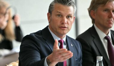 Pete Hegseth invokes immigration and 'dangerous ideologies' during D-Day speech in France