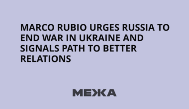 Marco Rubio urges Russia to end war in Ukraine and signals path to better relations | Ukraine news