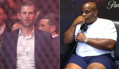 Daniel Cormier: Eric Trump asked if UFC White House fights are 'rigged'