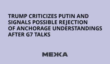 Trump criticizes Putin and signals possible rejection of Anchorage understandings after G7 talks | Ukraine news