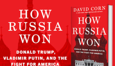 Book cover for "How Russia Won by David Corn