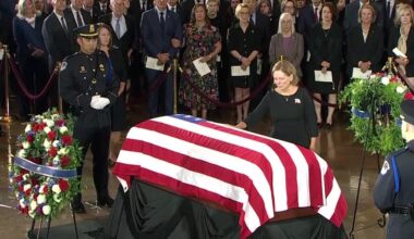 Capitol ceremony honors late SC Sen. Lindsey Graham