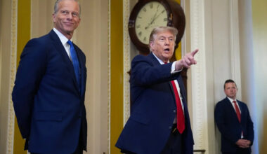 John Thune leads Senate backlash to Trump demanding they cancel summer break for him