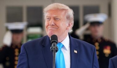 President Donald Trump speaks during an event to announce the Freedom Haulers initiative at the White House, Thursday, July 30, 2026, in Washington.