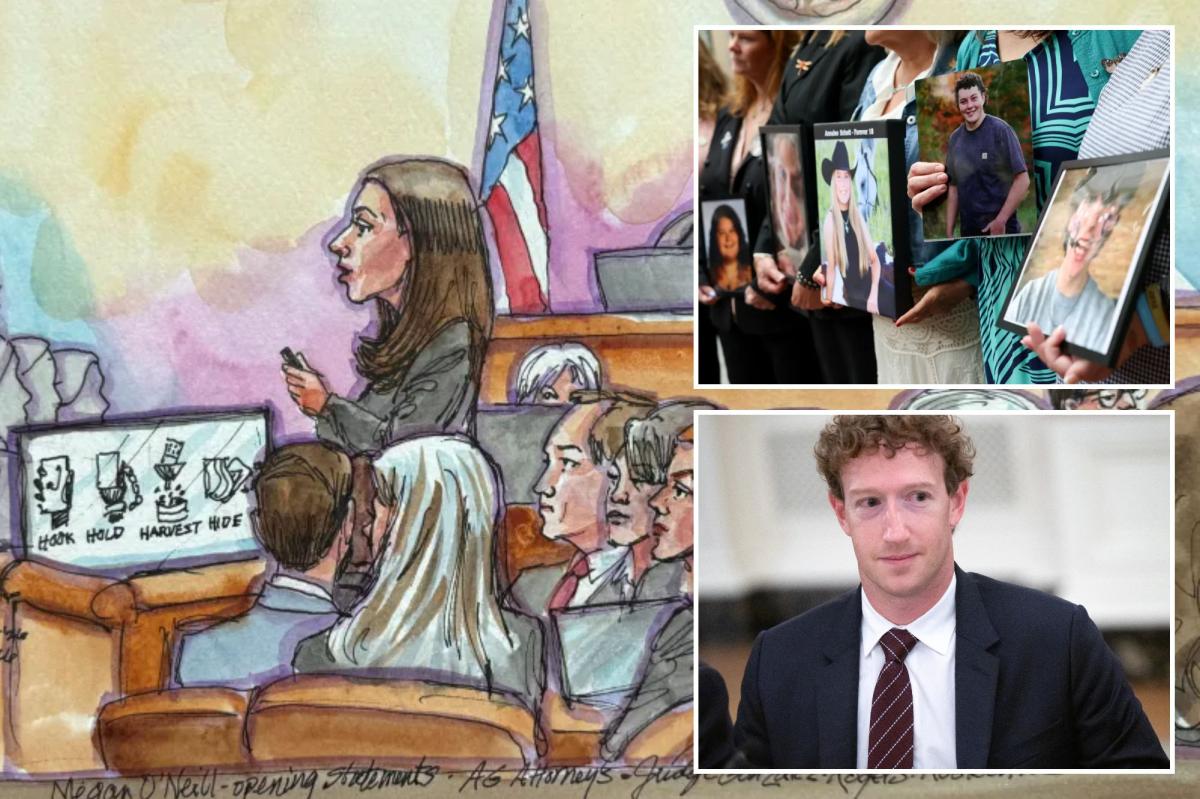 Meta aimed to 'hook' teens on Facebook and Instagram, lied about health risks: prosecutor