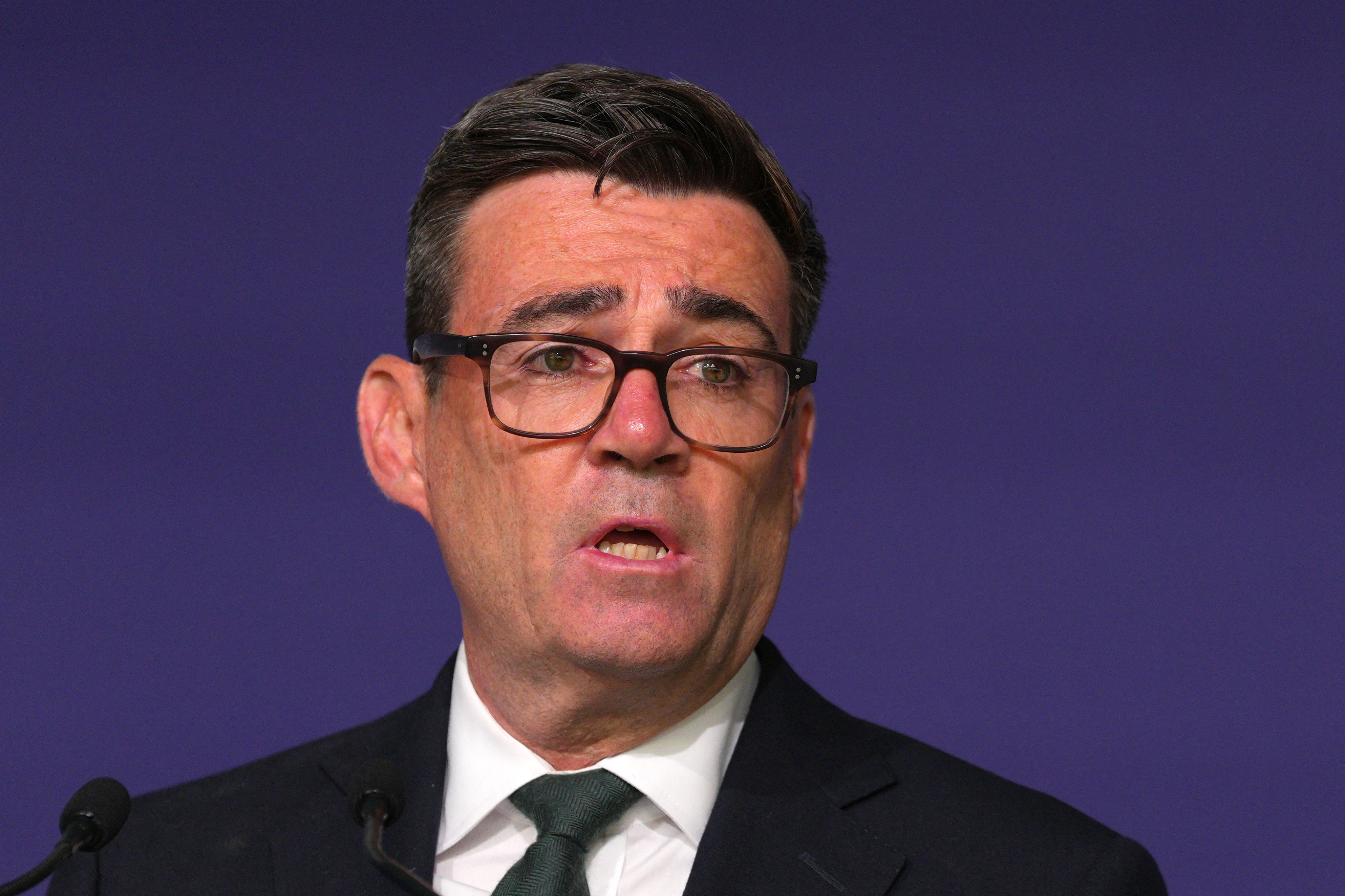Andy Burnham is unveiling a council house building package