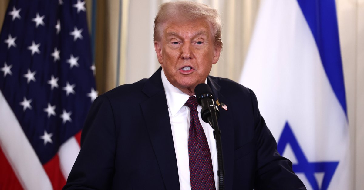 Donald Trump przedstawił plan pokojowy dla Strefy Gazy. Światowi przywódcy popierają pomysł prezydenta USA