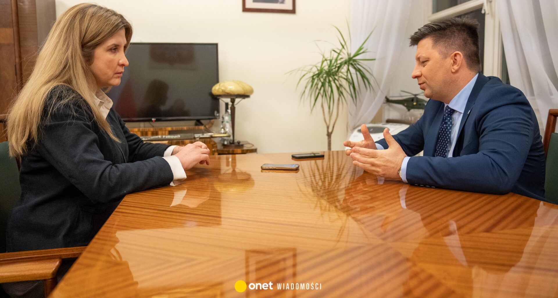 Emocje podczas wywiadu z politykiem PiS. "Niech pani mówi"