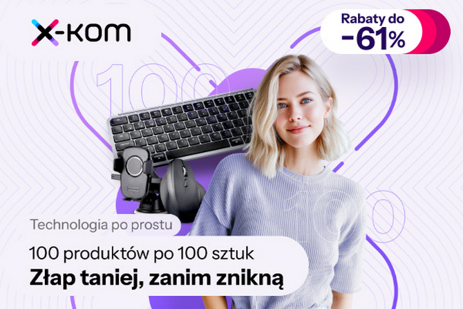 Nowe promocje w x-kom - Tańsze laptopy, smartfony Xiaomi, głośniki, monitory, zasilacze i obudowy komputerowe [nc1]