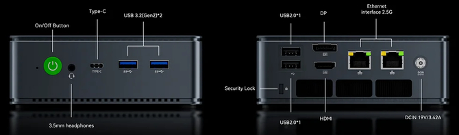 GMKtec NucBox M5 Ultra - budżetowy mini PC z procesorem Ryzen 7 7730U, dwoma miejscami na SSD i trzema wyjściami obrazu [2]