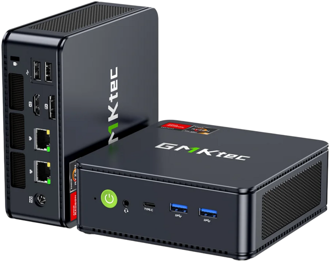 GMKtec NucBox M5 Ultra - budżetowy mini PC z procesorem Ryzen 7 7730U, dwoma miejscami na SSD i trzema wyjściami obrazu [1]