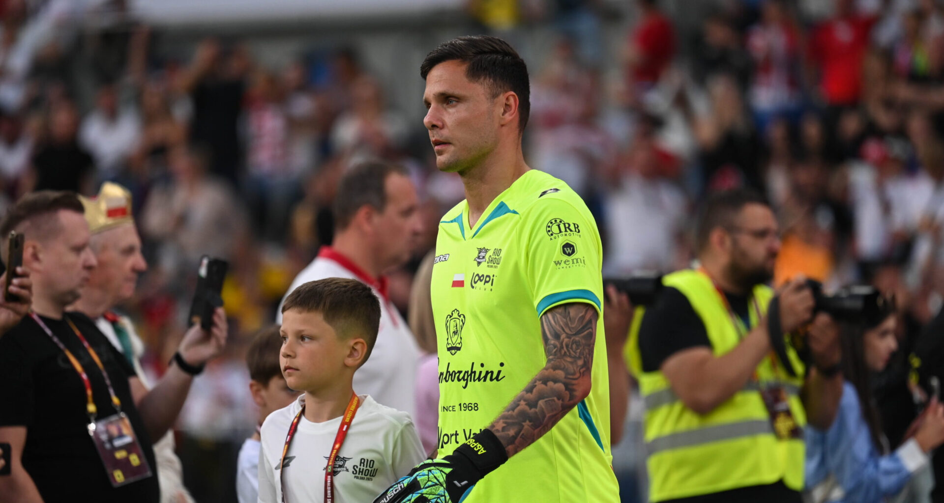 Rafał Gikiewicz uderza w Widzew Łódź