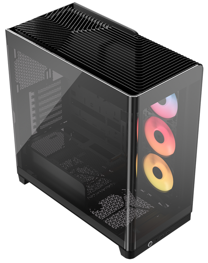 Recenzja obudowy komputerowej Corsair Frame 4500X - Panoramiczny szklany panel i naprawdę dobre wentylatory [nc1]