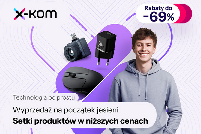 Nowe promocje w x-kom - Tańsze laptopy, smartfony Xiaomi, głośniki, monitory, zasilacze i obudowy komputerowe [nc1]