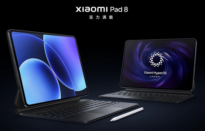Xiaomi Pad 8 i Pad 8 Pro - smukłe tablety z chipem Snapdragon 8s Gen 4 lub Snapdragon 8 Elite. Rysik, HyperOS 3, Dolby Atmos i HDR [1]