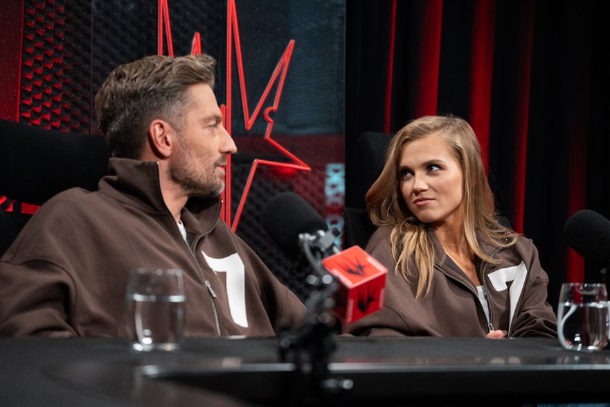 Marcin Rogacewicz i Agnieszka Kaczorowska